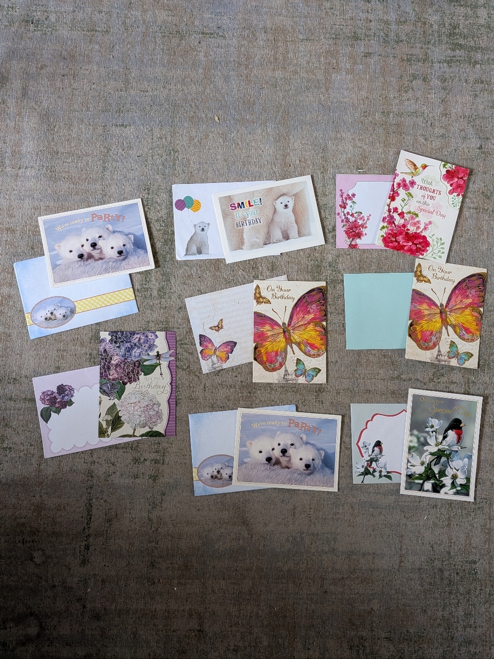 New 8 Pcs Canadian Wildlife Federation Assorted Greeting Cards With Envelopes